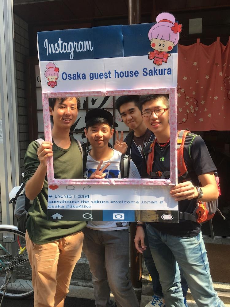 Osaka Guesthouse Sakura Exteriér fotografie
